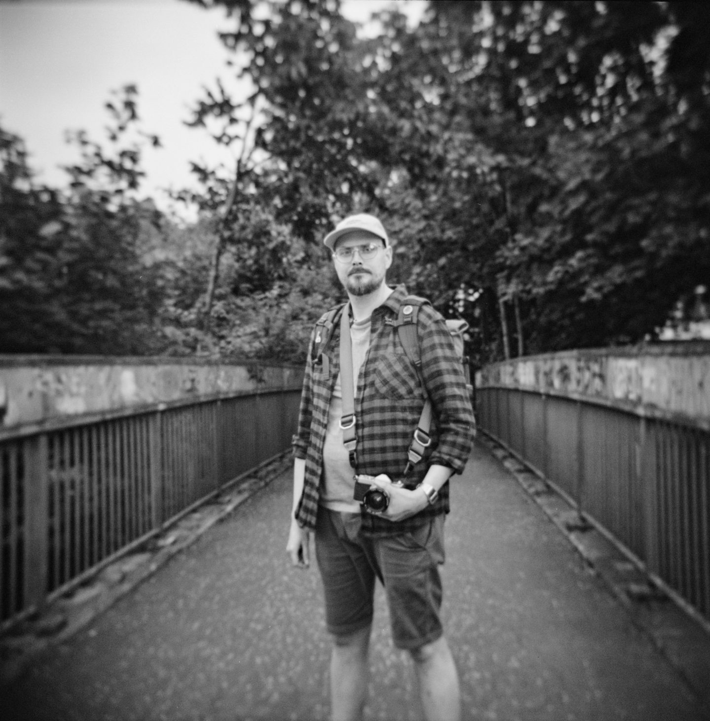 Holga in Action in Glasgow