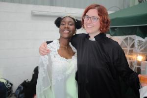 Beverley Ishmael and Laura Ankles