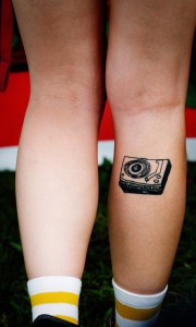 Phonograph Tattoo